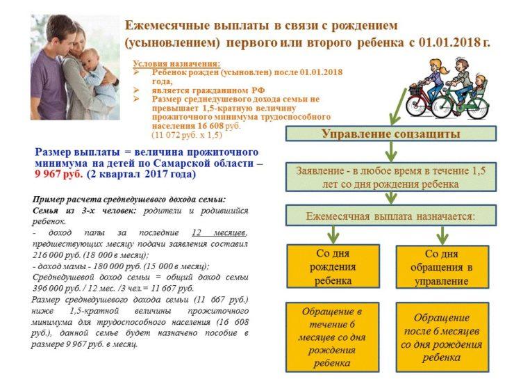 Путинские выплаты (пособие) при рождении ребенка в 2019