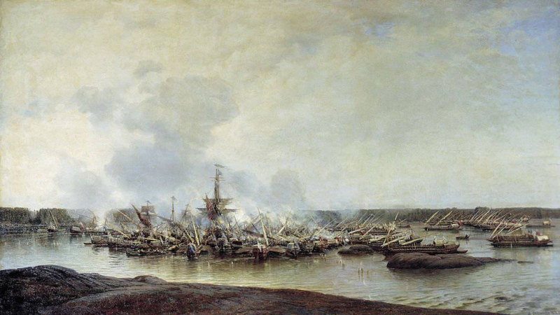 Гангутское сражение: славная победа русского флота