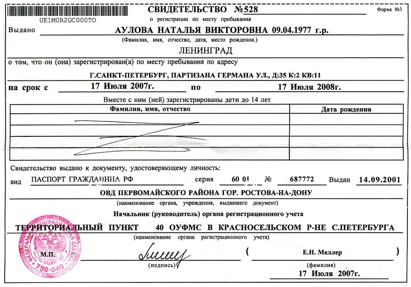 Как получить временную регистрацию для гражданина украины в россии? — юридические советы