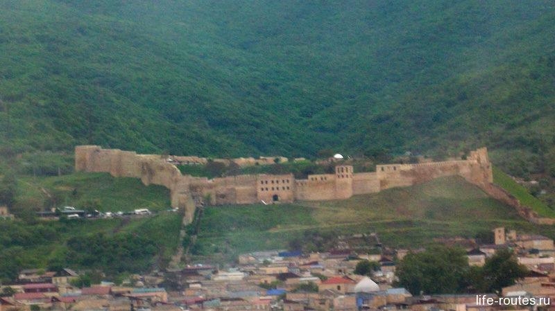 Крепость нарын-кала — достопримечательность дербента