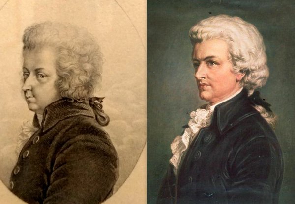 Подборка уникальных фото моцарта
