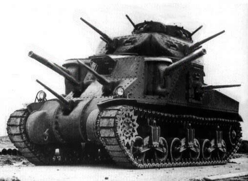 Самые первые танки в мире