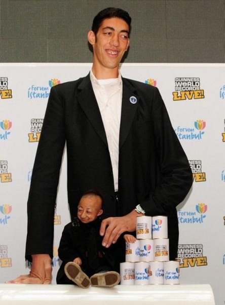Самый маленький человек в мире за всю историю человечества фото рост