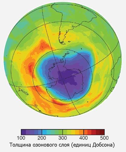 Реферат: Разрушение озонового слоя
