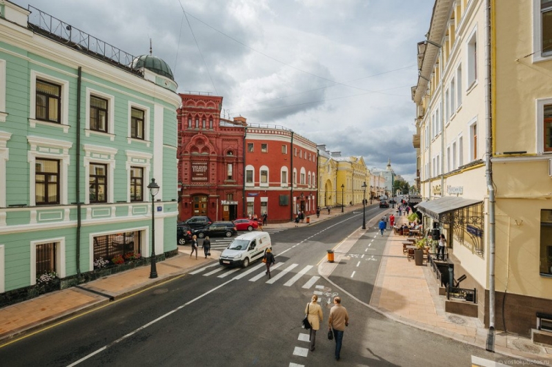 Улицы москвы все больше напоминают европу