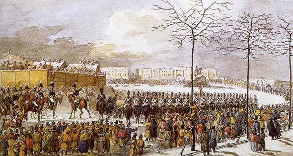Восстание декабристов 14 декабря 1825 года